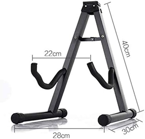 Acoustic Electric Bass Guitar Ukulele Violin Music Instrument Portable Adjustable Folding Steel Stand Holder